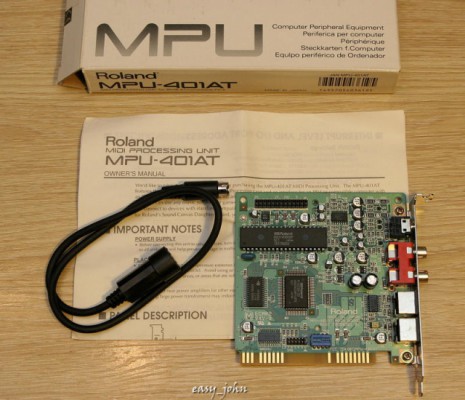 Roland MPU-401 Tarjeta ISA