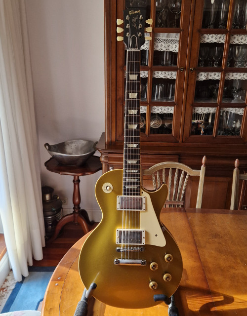 Gibson Custom Shop 1957 Les Paul Goldtop Darkback Reissue VOS Double Gold 70th Anniversary