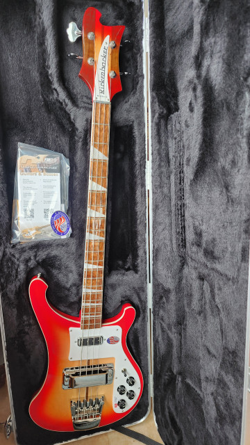 Rickenbacker 4003 Fireglo 2024.Nuevo sin estrenar.