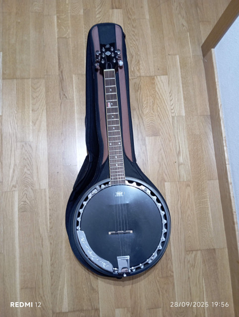 Ortega OBJE350/6-SBK Banjo 6 cuerdas