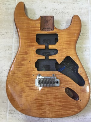 Cuerpo Warmoth Stratocaster Chambered