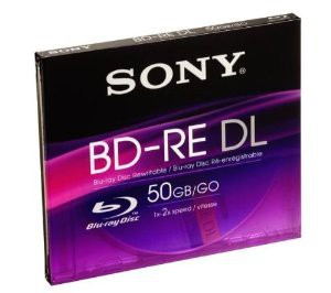 Sony Blu-Ray disc rewritable(regrabable) BD-RE DL 50GB sin desprecintar