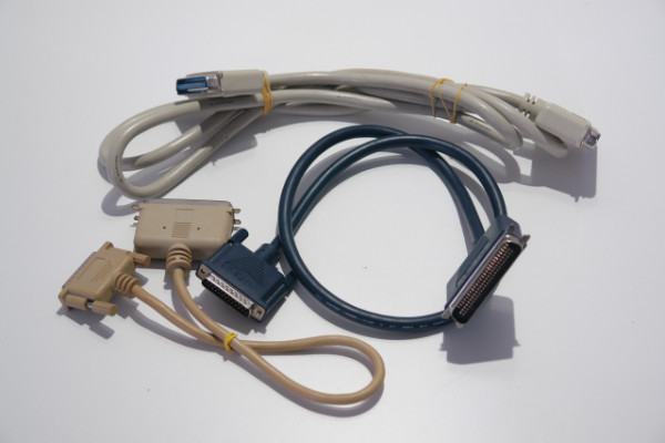 SCSI 3 cables diferentes (incluído envío)