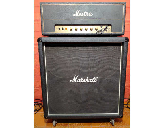 Pantalla Marshal 4x12 años 80 (4x Celestion G12L, sonido tipo "Greenback").