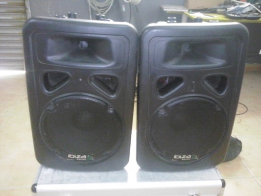 pack de 2 cajas Ibiza sound X-TM12AMP