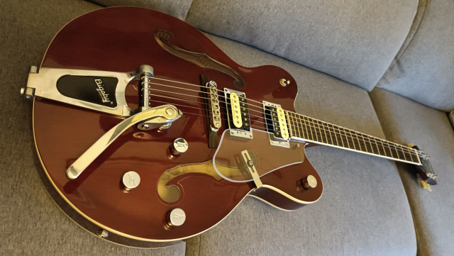 GRETSCH 5122DC Electromatic made in Korea mejorada