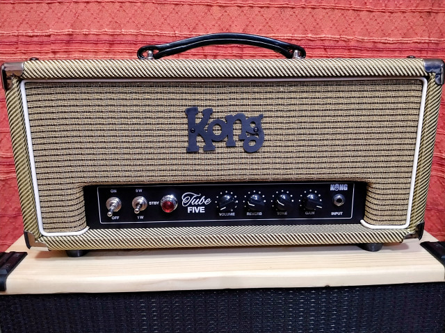 Cabezal Kong TubeFive (tipo Marshall Class 5) con varios extras