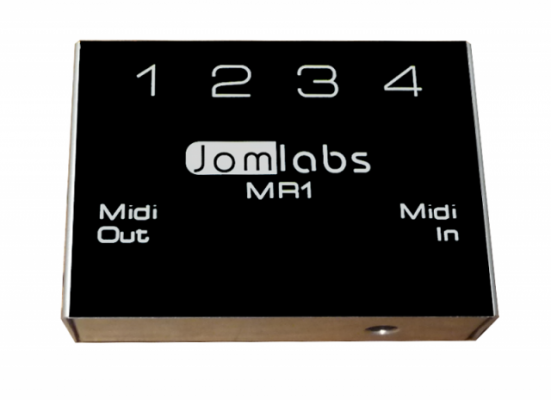 Interfaz Midi MR1 conmutador de canales de amplificadores