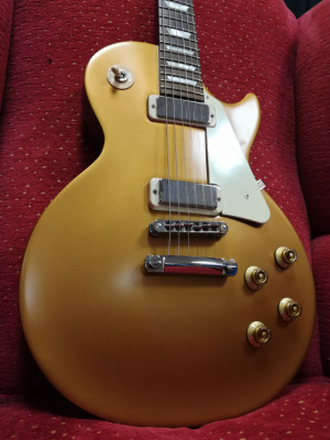 Gibson les Paul 70's tribute goldtop. No cambios