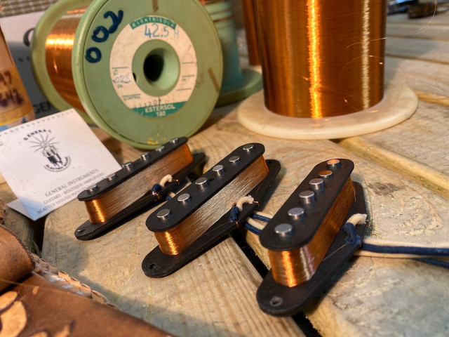 GVT 59 set para stratocaster