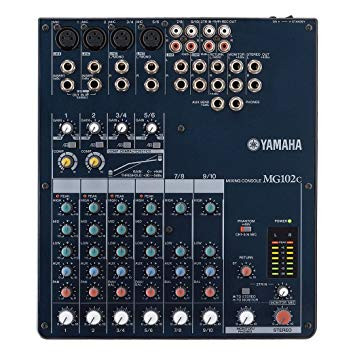 Mesa de mezclas Yamaha MG 102