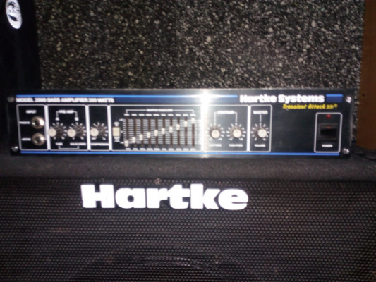 Amplificador de bajo Hartke 2000 + pantalla115 (VENDIDO)