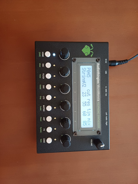 Sintetizador Audiothingies MicroMonsta 1