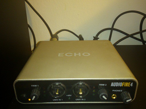 Tarjeta de audio Echo Audiofire 4