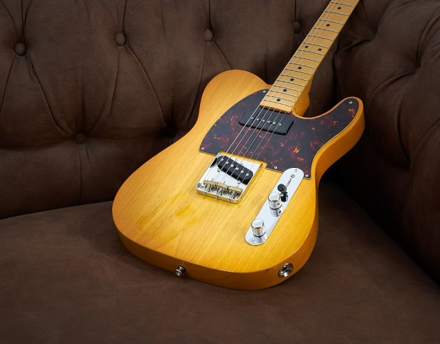 Rossi Handmade Guitars Telma P90 - Vintage Blonde