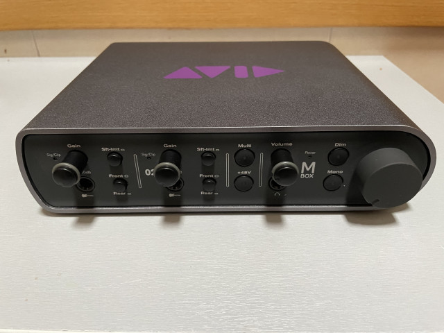 Avid Mbox 3 Tarjeta de sonido interfaz de audio con 24 bits/96 kHz Protools