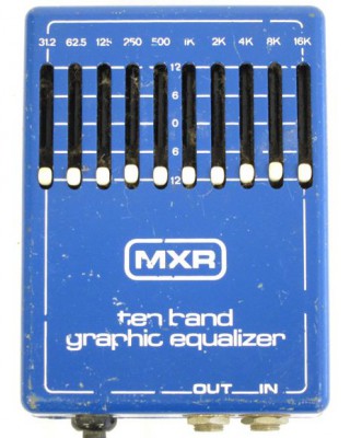 MXR ten band graphic equalizer