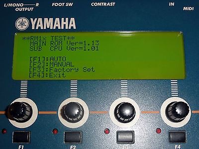 Yamaha Rm1x Actualización firmware V 1.13