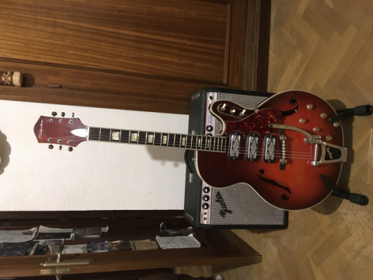 1965 Silvertone 1454 c/ Bigsby (harmony, airline)