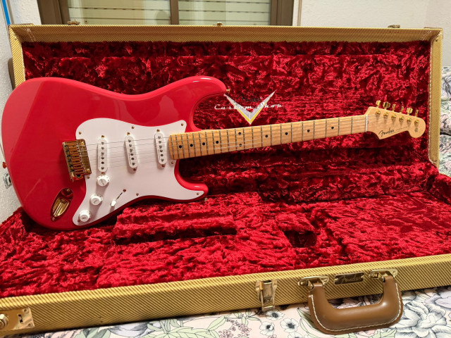 Fender 56 Strat NOS Fiesta Red GH Fender Stratocaster Custom