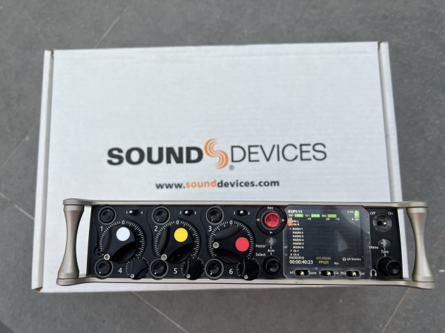 Vendo grabador de campo SOUND DEVICES 833