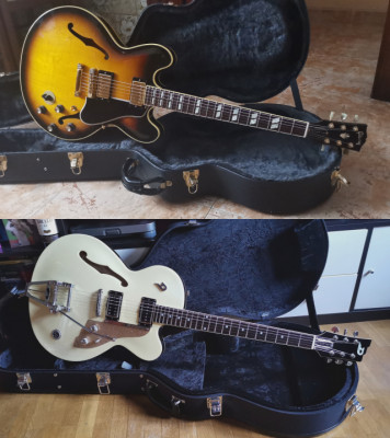 Gibson ES-345 Stereo Reissue VS 2007 / Duesenberg CC White 2015