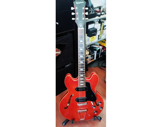 Epiphone CASINO + Lollar pickups + Electrónica CTS, Switchcraft...