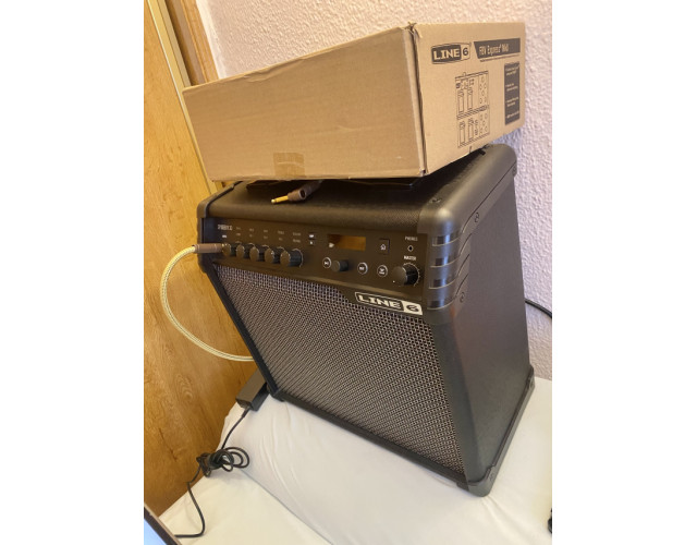 -Todoterreno-Line 6 V Spider 30 y pedal MK II