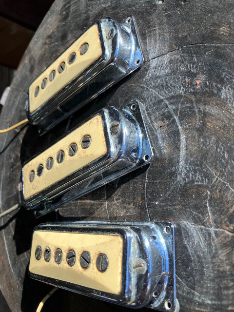 3 pastillas de guitarra Framus, Vintage '62