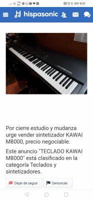 Kawai M8000