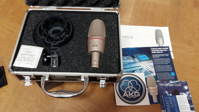 Cambio Microfonos AKG C3000 y C3000B