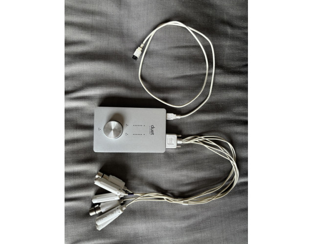 Tarjeta de sonido Apogee Duet Firewire