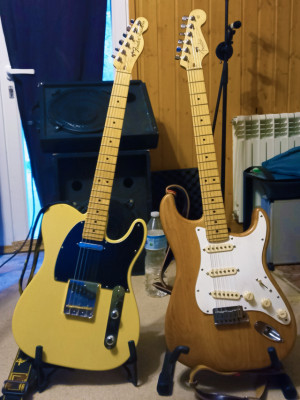 2 Fender (Strat+Tele) USA x Telecaster