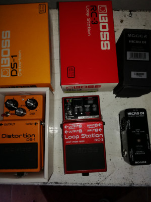 Pedal loopstation Boss rc3