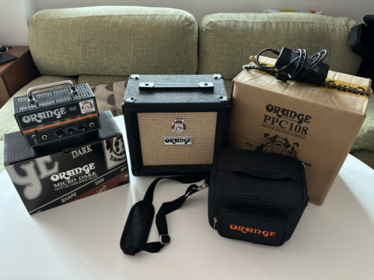 Orange Micro Dark + Orange PPC108 +  Head GigBag