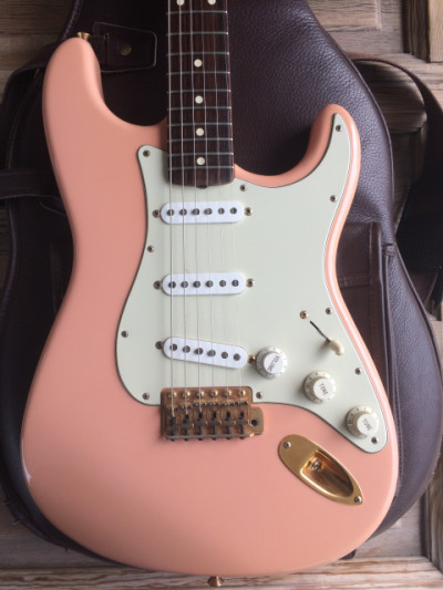 Fender stratocaster custom shop 1997 shell pink