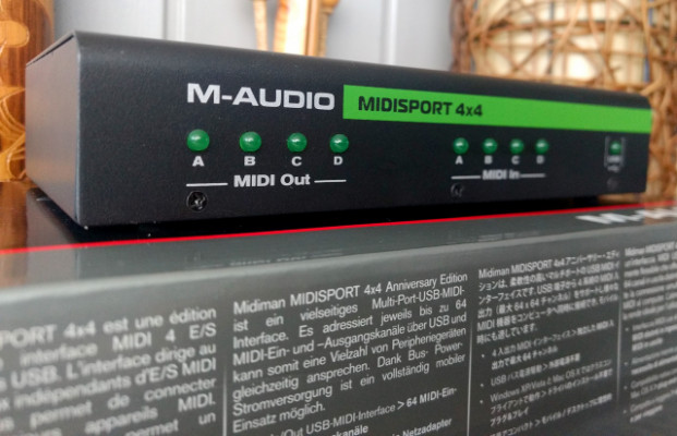 M-Audio MIDISPORT 4x4 Aniversario interfaz MIDI USB