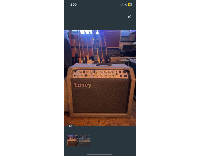 RESERVADO Amplificador guitarra Laney Crome-O-Zone válvulas