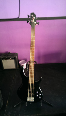 Black Cort Bass Guitar