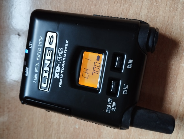 Petaca para transmisor inalámbrico Line 6 G 55