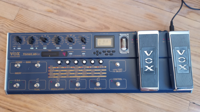 Pedalera Vox Valvetronix Tonelab SE