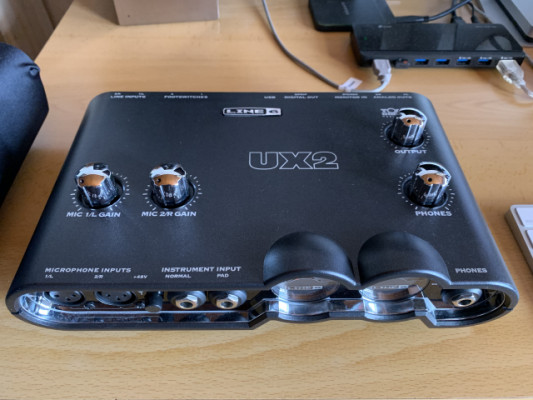 Interface de audio Line6 UX2