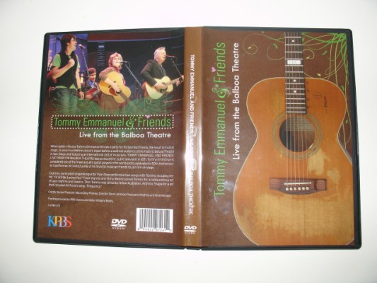Tommy Emmanuel and Friends: Live from the Balboa Theatre DVD