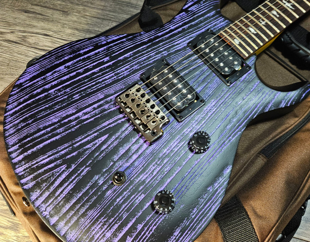 PRS SE Sandblasted CE24 Purple Edición Limitada