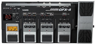 Pedalera Multiefectos Zoom GFX-4 como nueva, MIJ.