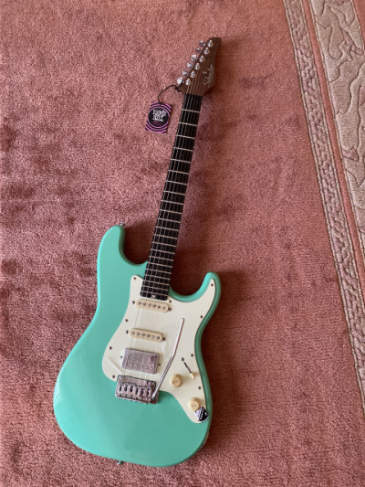 Schecter NJ Traditional HSS Atomic Green
