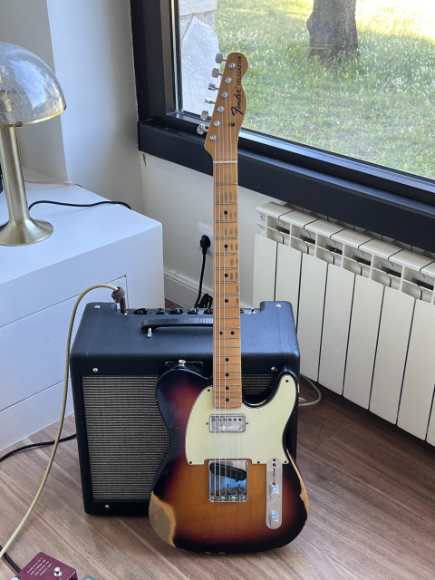 Fender Telecaster Custom Shop HB – Heavy Relic 3TSB