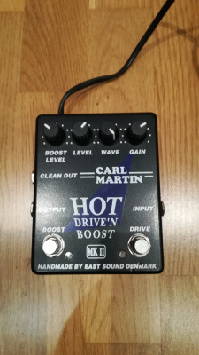 Carl Martin Hot Drive 'n Boost Mk II. Envío incluido