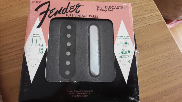 Pastillas Fender Telecaster '58