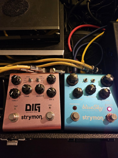 Strymon DIG V2 y Blue Sky V1